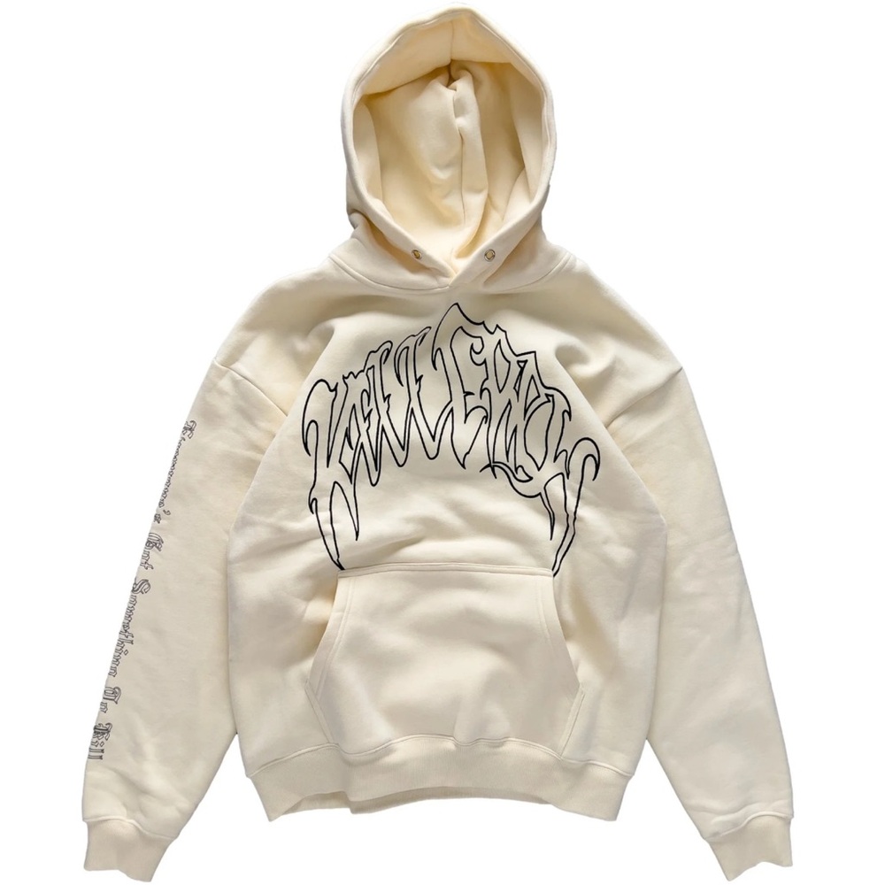 Kill Crew Oversized LUX Hoodie - Cream